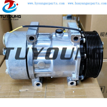 Chinese manufacturer sanden 709 auto AC compressors SD 7H15 Renault truck China factory