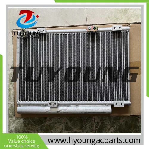 PN# 88460E0210 88460-E0210 vehicle ac condenser with fan fit HINO 700 truck 88460 E0210