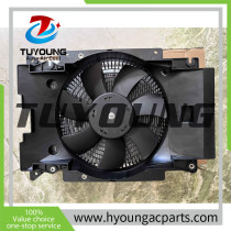 PN# 88460E0210 88460-E0210 vehicle ac condenser with fan fit HINO 700 truck 88460 E0210