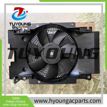 PN# 88460E0210 88460-E0210 vehicle ac condenser with fan fit HINO 700 truck 88460 E0210