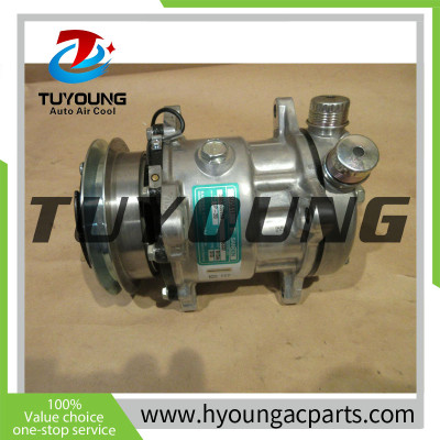 wholesale price SD 5H11 / 5S11 SD507 auto AC Compressor pulley for Ford New Holland and all tractors and trucks Sanden 6332 5176185R 5176185 U6332