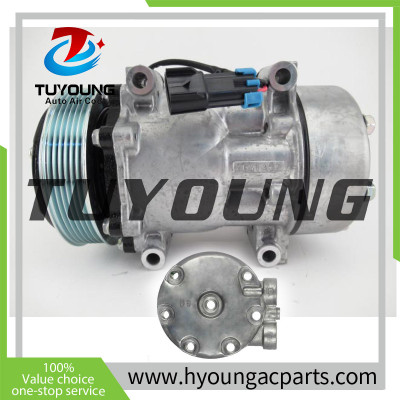 factory outlet SD7H15 4425 auto AC compressor for Peterbilt Trucks 379 Kenworth C500 L6 22-210 Sanden4425
