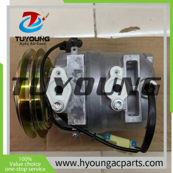 DKV14C AUTO air A/C compressor for Hitachi Excavator Hyundai 506021-7082 5060217082 11N892040 A5000674001 24V 102mm 1PK