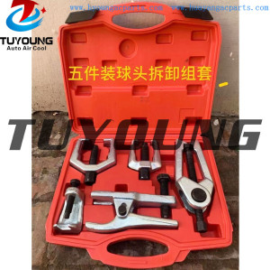 Best quality various styles 5 sets Ball head disassembly set box fit for vehicle air-con system