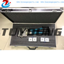 Easy to use upgrade model of auto a/c Hydraulic pressure tube tool, handle operation Hydraulic pressure tube tool