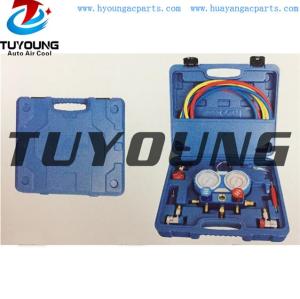 Cheap price Auto ac leak tool box, shock proof & charing line H.P Back-flow auto shut protection M.G.S
