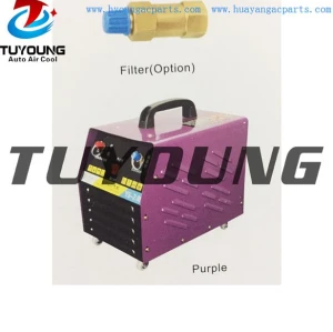 China manufacture Dual propose vacuum pump / Car Air conditioner detects air leakage tools with sealed cap, power cable, filter