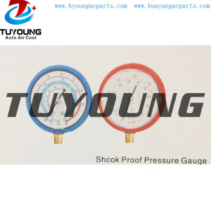 wholesale Shcok proof pressure gauge, imported high precision gauge mechanism, built overpressure protective device