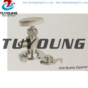 China manufacture high quality brass alloy with 1/4 SAE connection, 340 Dual purpose bottle opener, durable life