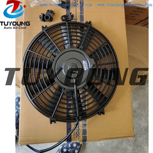 China manufacture auto ac blower fans UNIVERSAL FAN 10" 12V NI-8801 VA11-AP7/C-29A