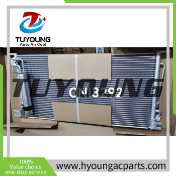 wholesale auto AC condenser for Mitsubishi Lancer LS ES SE L4 2.0 2.4 MN151100/7812A049/MN185362