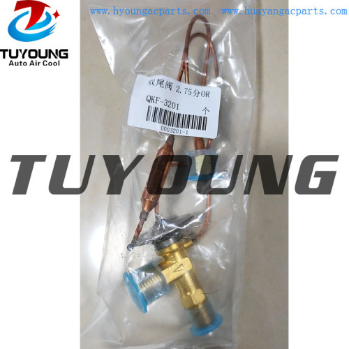 high quality cheap price auto ac expansion valves #2.75 Double tail valve