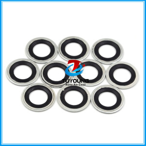Best selling V5 auto ac Compressor oil shaft seal Gasket for American Cars size 28.2 x 16.1 x 2.2 mm 10pcs /lot
