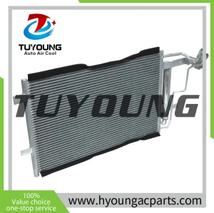 China manufacture auto AC condenser for Mazda S/GT/GX/i/GS L4 122 2.0L 2.3L 152 2.5L 2010-2013 1040924