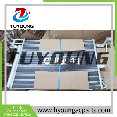 force cooling system quality goods auto AC condenser for 2011-2019 Ford Explorer 2.0 2.3 3.5L BB5Z19712A EB5Z19712A