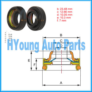 indefectible wholesale price Auto aircon compressor shaft seal for FORD