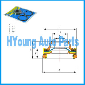 indefectible wholesale price Auto aircon compressor shaft seal , China supplier oil shaft seal