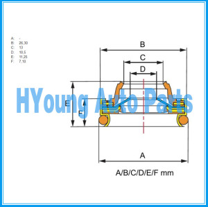 Chinese factory produces high quality SANDEN DELPHI DENSO ZEXEL Auto A/C compressor shaft seal , China supplier oil shaft seal