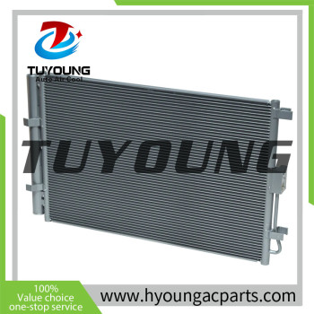 Primary aluminum Rust Protection auto AC condenser for Kia Soul L4 1.6L 2.0L 2012 2013 976062K600 976062K600AS