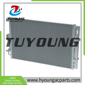 Primary aluminum Rust Protection auto AC condenser for Kia Soul L4 1.6L 2.0L 2012 2013 976062K600 976062K600AS