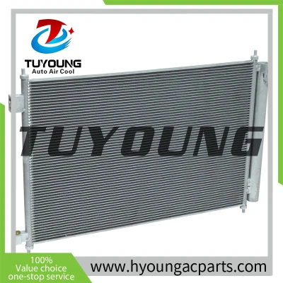 High quality aluminum material auto AC condenser for Chevrolet Nissan LS/LT/S/SV/Taxi L4 2.0L 2013-2020 921003LM0A 921003LM0B