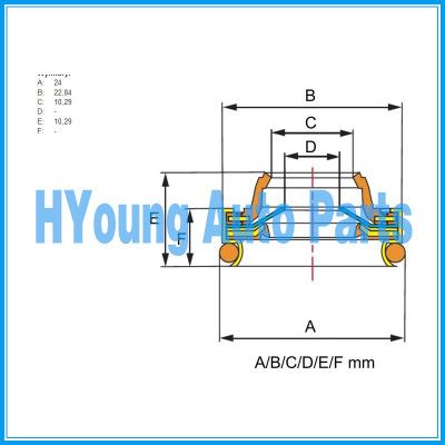 long-life for use PANASONIC FOR Mazda Auto A/C compressor shaft seal , China supplier oil shaft seal