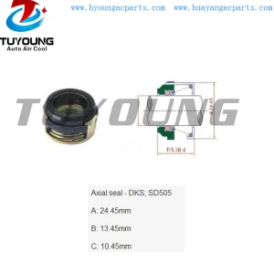 best wear resistance DKS SD505 auto a/c compressor shaft seal, shaft oil seal