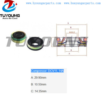 convenient use anti-collision DCV11 14A auto a/c compressor shaft seal, shaft oil seal