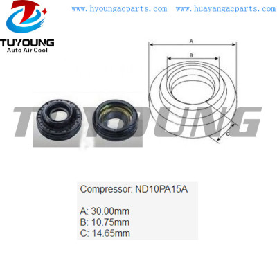 Sturdy And Durable ND10PA15A auto air conditioning a/c shaft seal, shaft oil seal