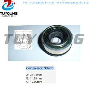 Factory directly sale new brand ND7SB auto air conditioning a/c shaft seal, shaft oil seal