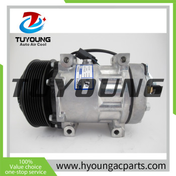 464-9988 Strong refrigeration SD7H15 auto AC condenser for all Case-IH/New Holland Windrower Combine Tractor 4649988
