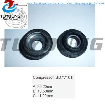 Not easy to deformation sealing effect is good SD7V16 auto a/c compressor shaft seal, shaft oil seal