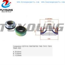 Pressure resistance wholesale SD7V16 508 708 709 7HB 7H15 7B10 auto a/c compressor shaft seal, shaft oil seal