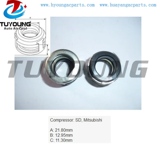 Reduce compressor oil leakage Mitsubishi auto AC compressor shaft seal, shaft oil seal