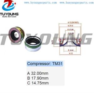 Made in China cheap price TM31 auto air conditioning oil shaft seal