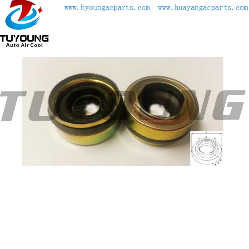 Completely sealed without leaking oil Zexel auto a/c compressor shaft seal, shaft oil seal