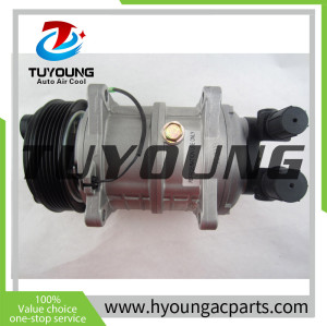High refrigeration rate and efficiency TM15 DKS17D auto AC compressor for heavy duty truck 10055118 10055121 10055141 10055319