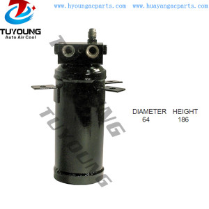 factory directly sale new brand Auto ac receiver dryer Renault Twingo 1.2 size 186(H)* 64(diameter)