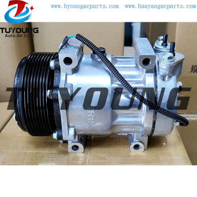 stable performance high quality auto AC compressors SD 7H15 24v 8pk,china manufacture air conditioning compressor
