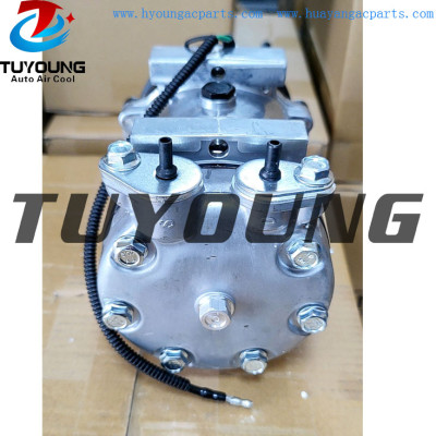 stable performance high quality auto AC compressors SD 7H15 24v 8pk,china manufacture air conditioning compressor