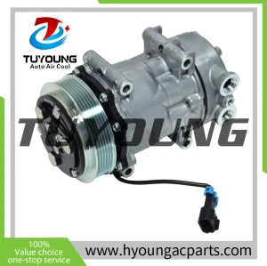 China factory Efficient production SD7H15#4040 auto AC compressor for Peterbilt KENWORTH L6 10.8 11.1 12.5 14.9 14.6 15.8L 2003-2005 2004040