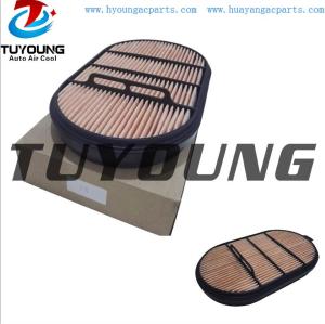 china manufacture good filtering effect auto ac air filter P605536 P608666 P612513 2591005C1 for truck D100029 Air Filter Assembly