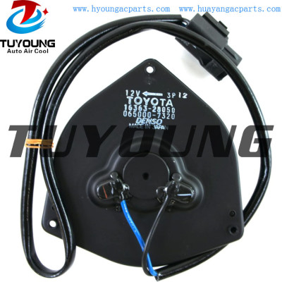 fast and high quality auto ac motor  conderser fan fit Toyota 16363-28050 MB657380
