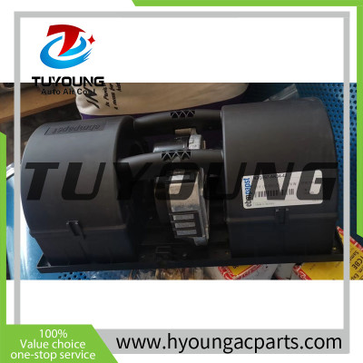 China manufacture stable performance Auto AC blower fan motor for VOLVO,Double radial, 3 speed modes 24V 1103785B