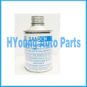 TuYoung factory directory car air conditioning compressor OIL PAG SANDEN SP10 250ML AIR CONDITIONING PAG OIL