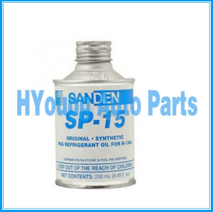 brand new Sanden SP-15 PAG Oil 8.45 oz - MEI 8248 R-134a Sanden Compressors A/C Auto Air Conditioning Compressor Oil Chemicals & Lubricants