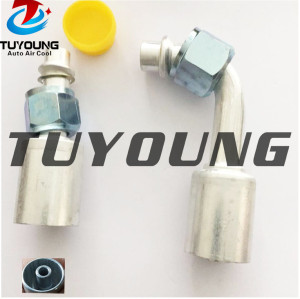 superior quality aluminum material Auto a/c system Suction and discharge line Tubo car air conditioner adapter fitting