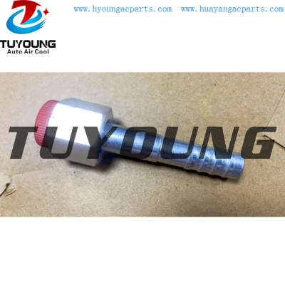 Friction resisting cheap price Car air conditioning adapter fitting,brand new Auto ac pipe Fittings