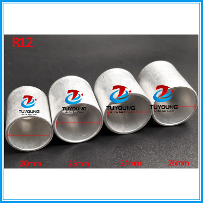 TUYOUNG long service life R12 3/4'' Aluminium Crimp Ferrule For Car Air Conditioning joint/A/C Hose Fitting Aluminium cap