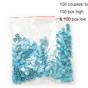 China manufacture 200 pcs/bag,high and low pressure Caps R134a, Car Dust Cover Valve Cores Caps